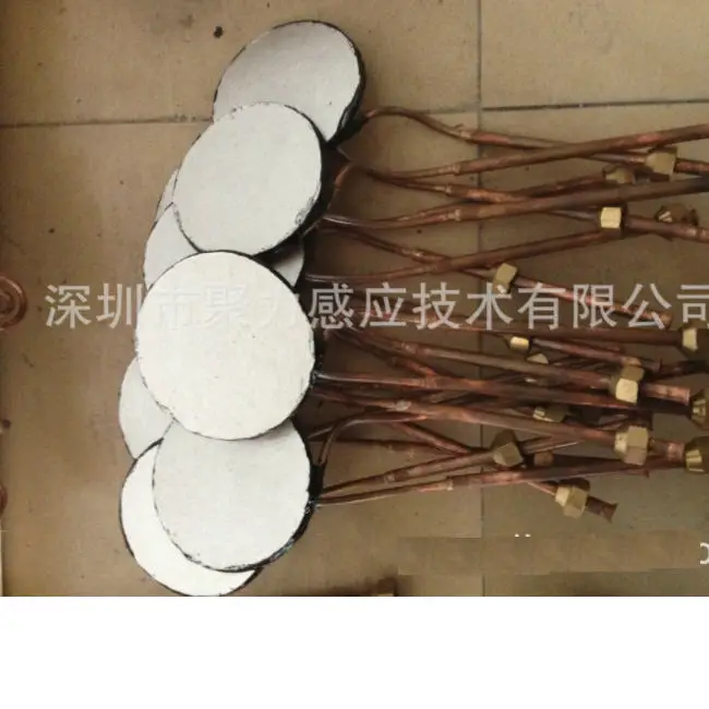 Round Flat Induction coils for induction heating machine dia 50mm