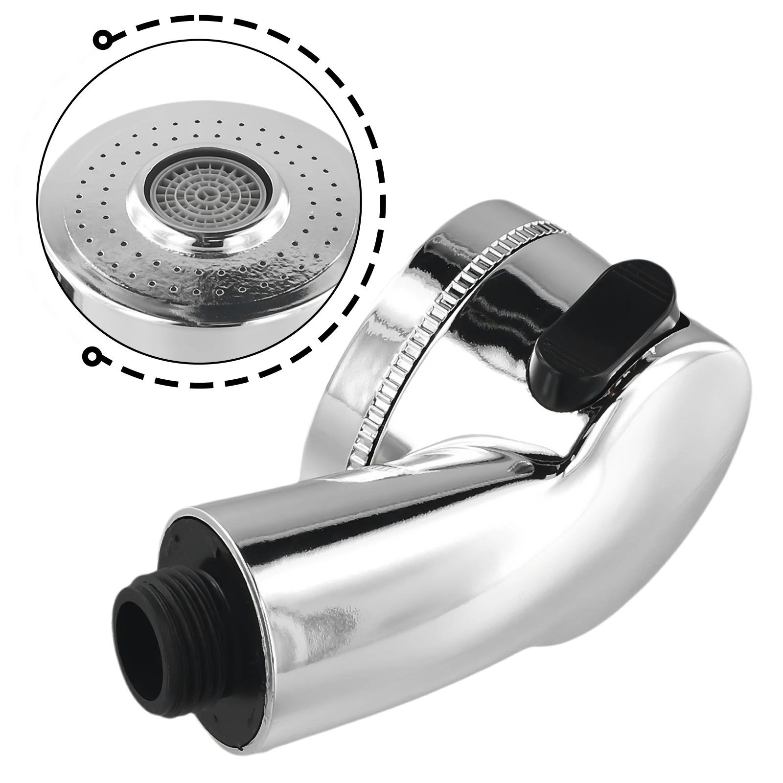 

Adapter Shower Head Accessories Adjustable Bathing Bathroom Faucet Handheld Shampoo Shower Spray Nozzle Useful