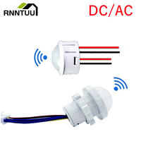 LED PIR  Human Body Infrared Detector IR Infrared Motion Sensor Light Switch For Home AC110-240V DC 12V 24V quality product