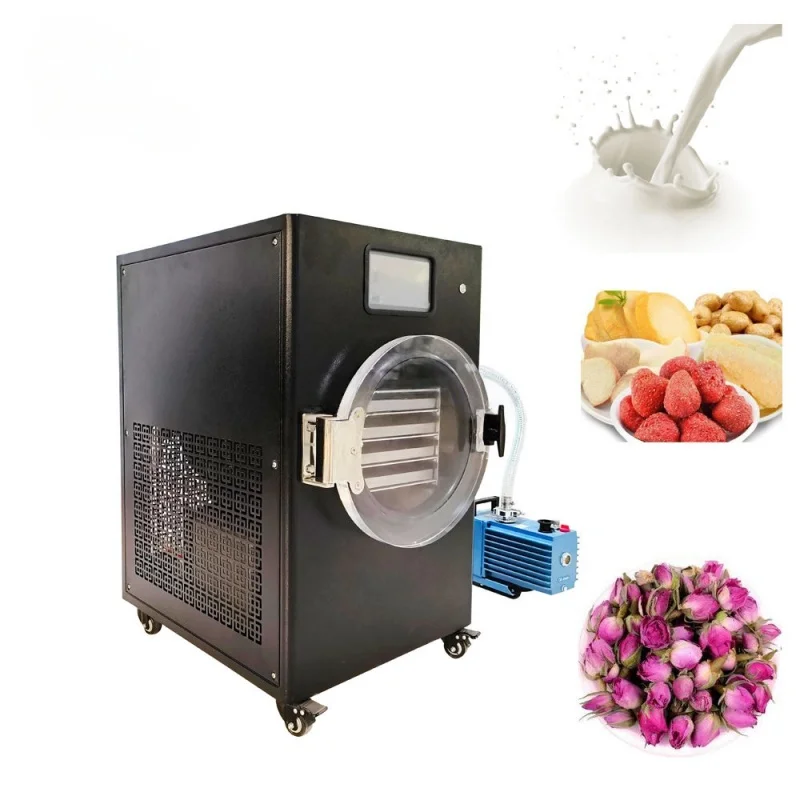 

Commercial 7kg/24h Dryer Freeze Drying Machine Food Lyophilizer Fruit Drying Machine, Oven, High-efficiency Drying Equipment
