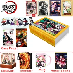 Hurtownia Chu Card Demon Slayer Kolekcja Japońskie Anime Kimetsu No Yaiba Booster Box Karty Tcg Zabawki Hobby Prezenty