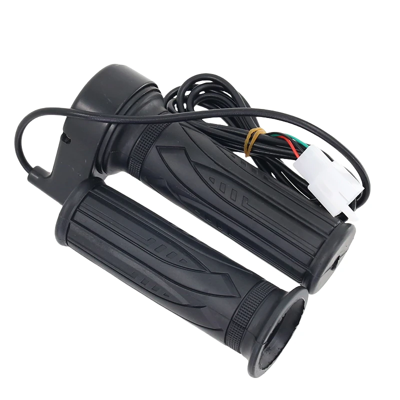 AliExpress NONE NEW 1 Pair Throttle 24V 36V 48V 60V 72V 84V 96V Accelerator Twist Gas Handle for Electric Bicycle/e-bike/Scooter/BLDC Controller