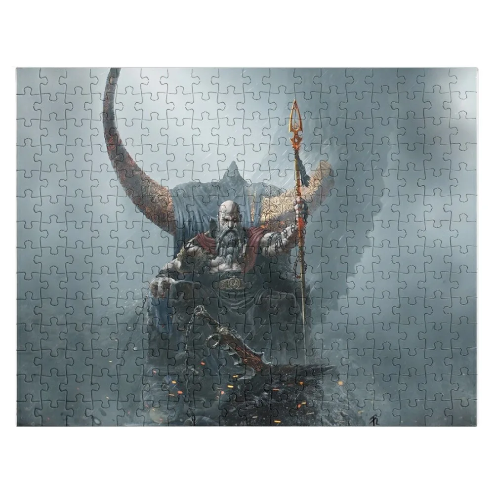 

God of War Jigsaw Puzzle Wooden Jigsaw Puzzles For Adults Personalized Child Gift Scale Motors Wood Name Puzzle