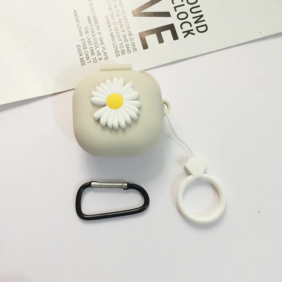 سيليكون الحال بالنسبة لسامسونج غالاكسي براعم FE ، لطيف الكرتون الحال ، Buds2 برو ، براعم لايف ، براعم برو ، علبة سماعة