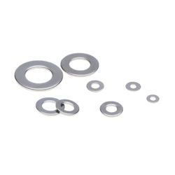 10/30/100pcs Stainless Steel Washer Plain Gasket M1.6-M16 Spacer Plain Gasket for Screw Bolt Flat Washer Ultrathin Plain Gasket