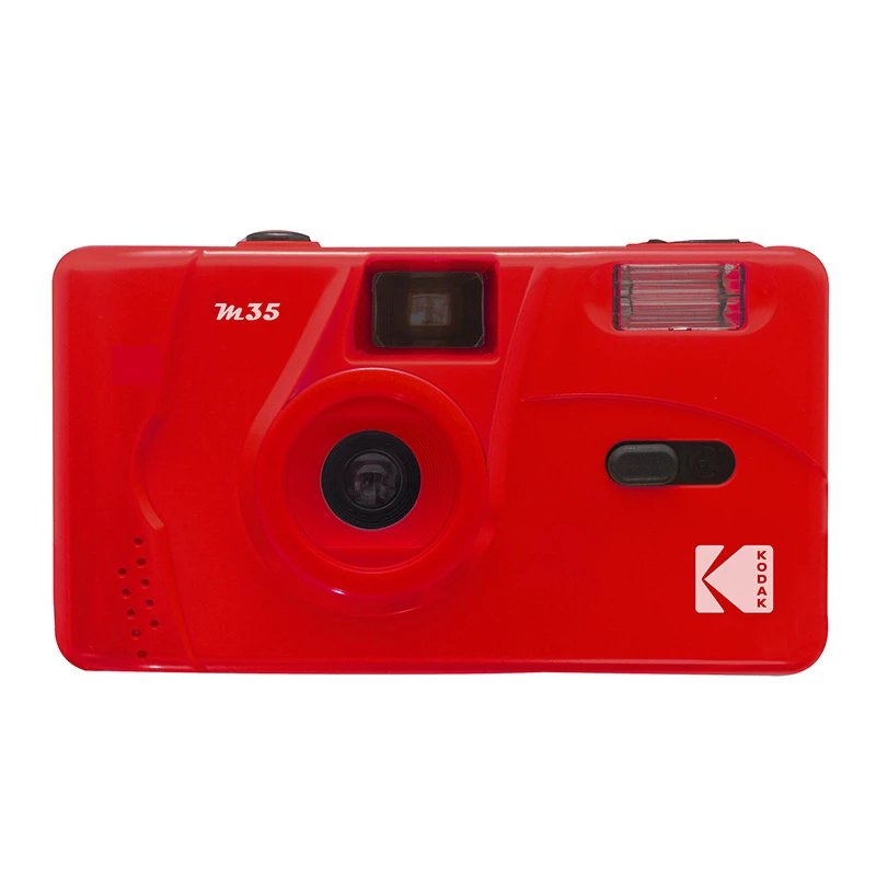 Kodak m35 câmera de filme não-descartável original retro máquina de filme manual substituível câmera de filme reutilizável com função flash
