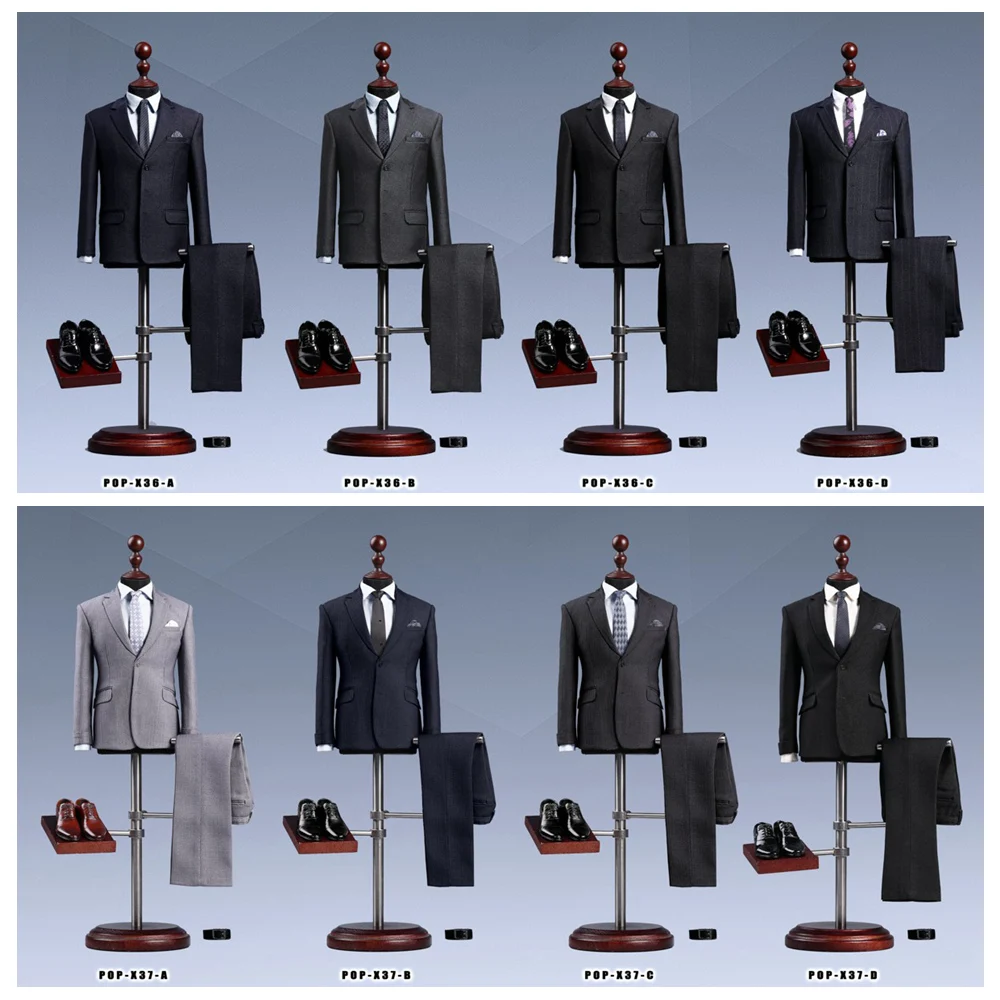 1/6 Scale Action Figure Doll Clothes Accessories Men's Suit Outfit For Normal Body 12