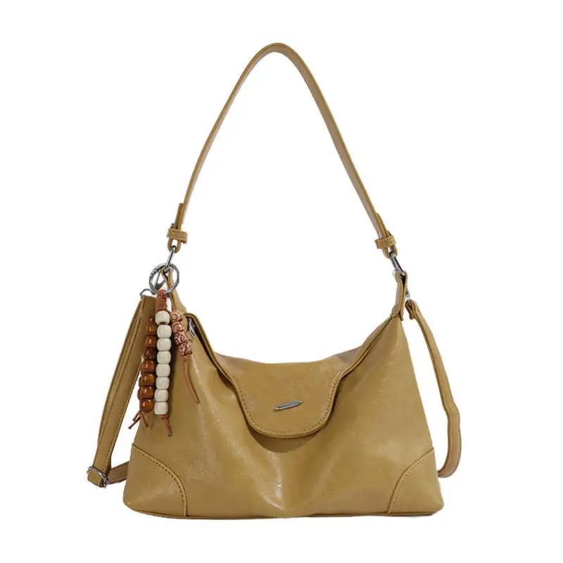 Cross-Border French Niche Design Women's 2026 New Model, High-End Dumpling Underarm Bag, Shoulder And Crossbody Bag