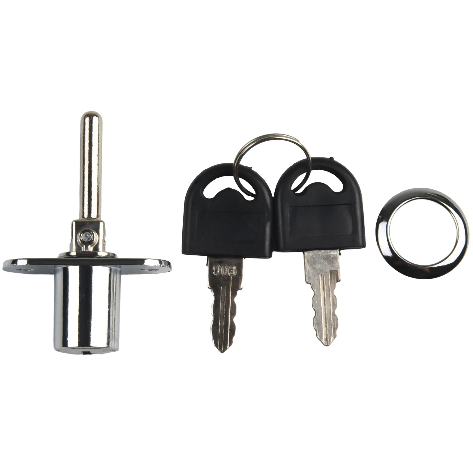 Triple Interlock Drawer Lock Zinc Alloy 1 Set 100% Original High Quality Hot Sale New With 2 Keys Home Hardware