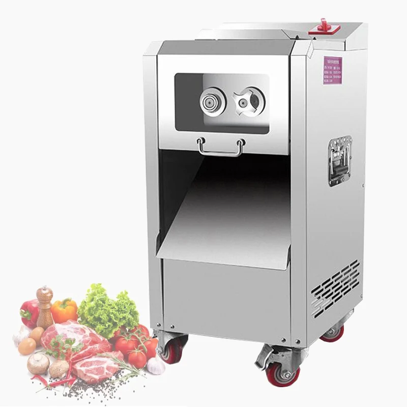 

High Quality Stainless Steel Meat Slicer Luxury Commercial Meat Cutting Machine Slicer Diced Machine