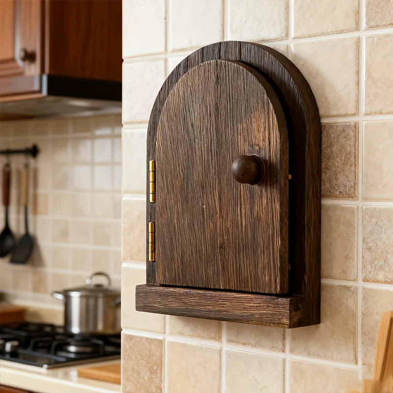 

1 Handcrafted Wooden Outlet Cover, Non-electric, Handmade Wooden Construction, Covers and Decorates Outlets, Dust and Dust-proof