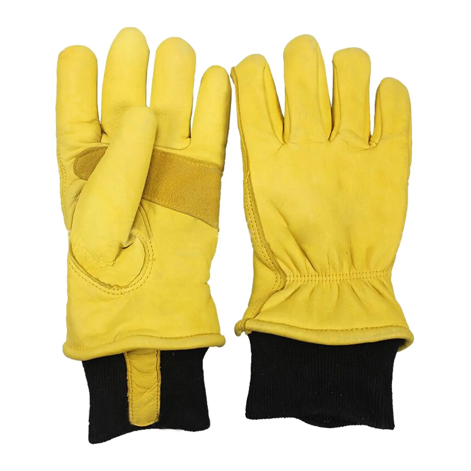 2x Work Gloves Insulated Comfortable Heavy Duty Windproof Warm Gloves for Running Camping Driving Cold Weather Now Shoveling