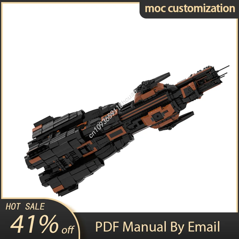 

NEW 5830PCS Moc MCRN Donnager Cruiser Spacecraft DIY Creative Children Brick Toy Birthday Building Holiday Gift Blocks