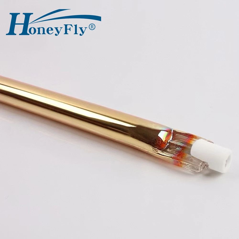 

HoneyFly 2 шт. 254 мм инфракрасная галогенная лампа J254 1000 Вт/1500 Вт 220 В R7S с позолоченным отражателем галогенная кварцевая лампа нагревательный элемент