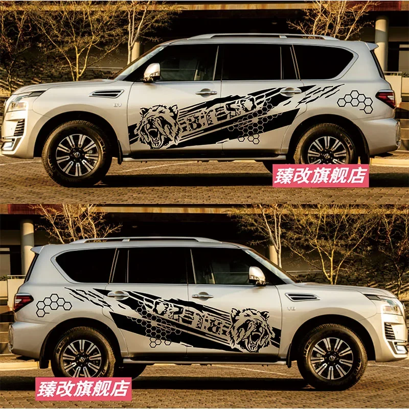 

Стайлинг автомобиля индивидуальная модификация спортивная наклейка для Prado Patrol Y62 TERRA Haval H9 авто декор кузова виниловые наклейки аксессуары