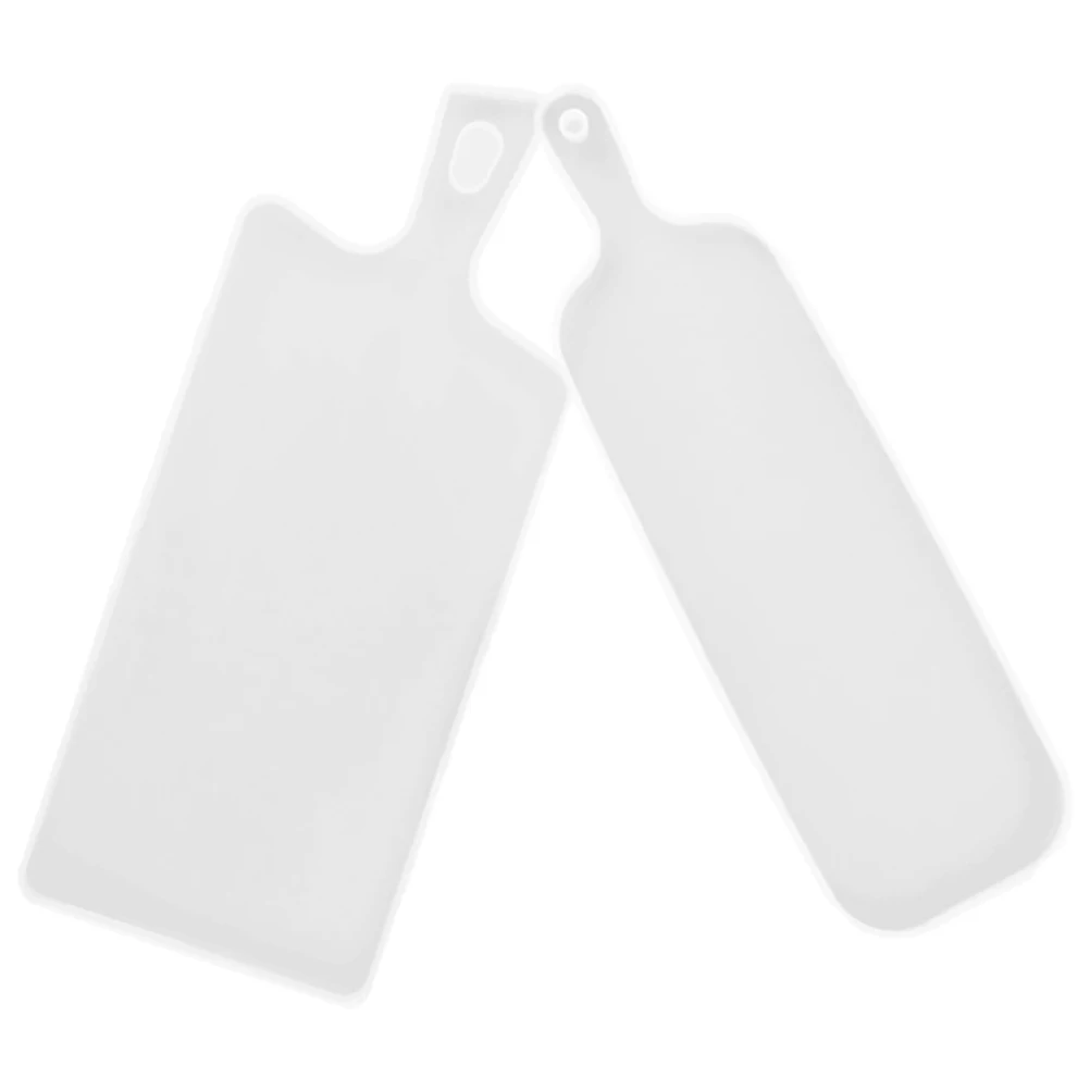 

2pcs Crystal Epoxy Silicone Molds for Jewelry Tray Making Rectangular DIY Craft Supplies Mirror Finish Mold Set