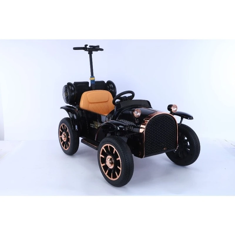 

Electric car four-wheel remote control boys and girls toy car can sit on the parent-child stroller
