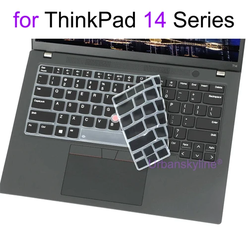 Funda de teclado para Lenovo ThinkPad 14 X1 Carbon X1 Gen 13 12 11 10 P1 E14 L14 P14s T14 T14s P1 funda protectora de silicona 2025
