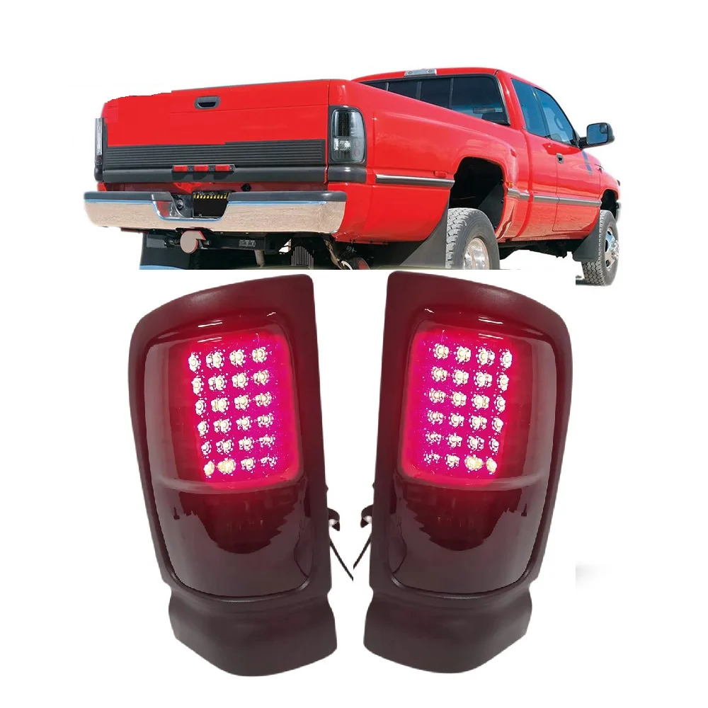 RAM 1994 Rear Lights Fit For Dodge Ram1500 1995-2001 Ram 2500 3500 1994-2002  Tail Lamps Assembly With Brake Turn Signal Lights