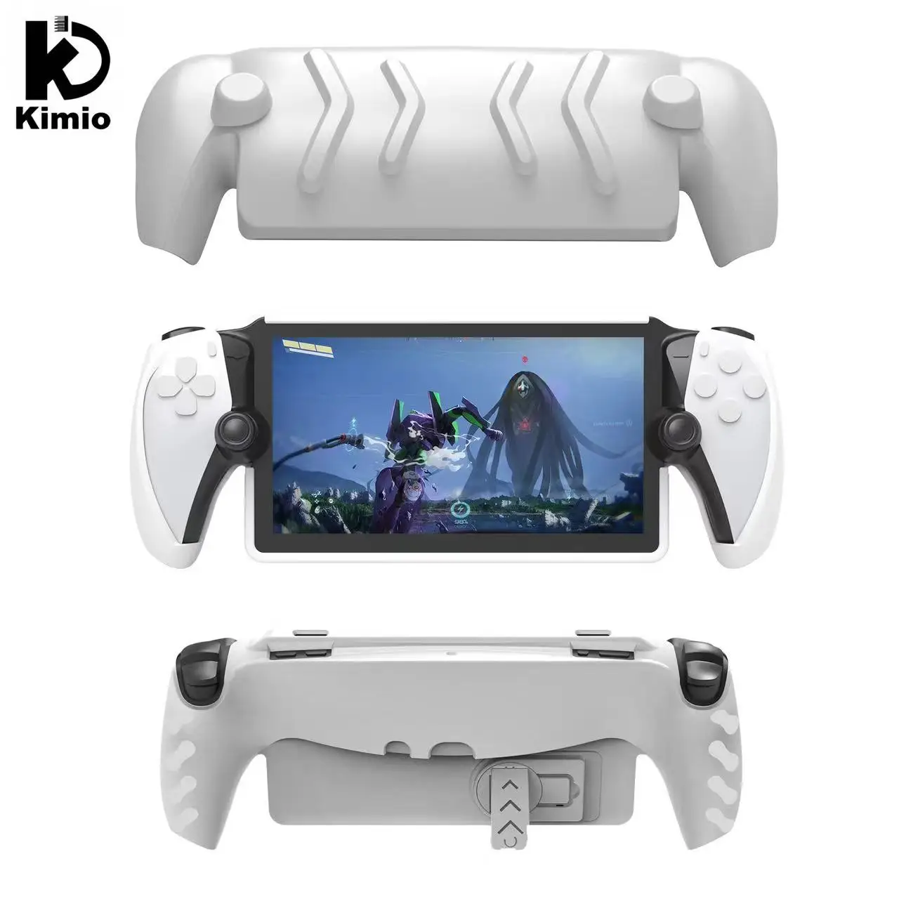 BANGSHE Protective Case For PS5 Portal Handheld Full TPU Cover For PS5 Portal Scratch Resistent Detachable Face Mask Accessory