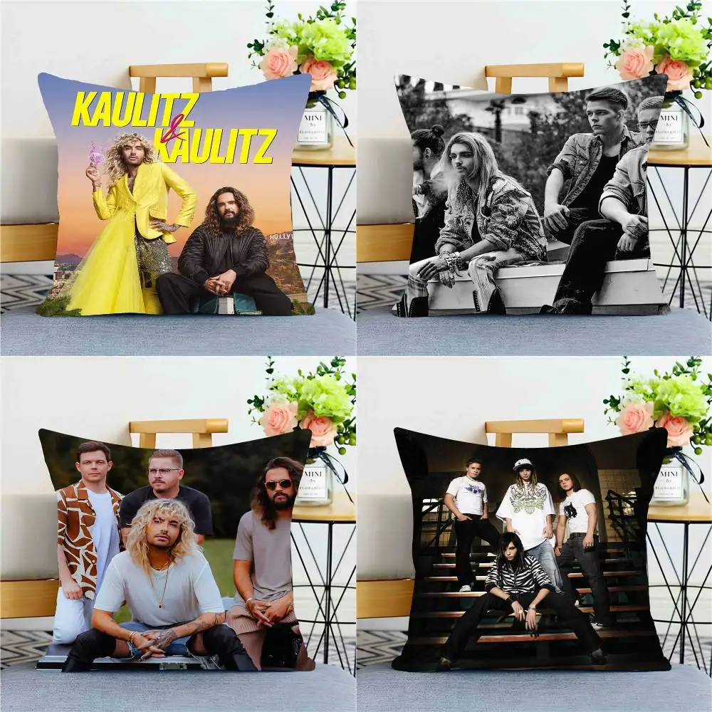 1PC Bill Kaulitz Tom Tokio Hotel Classic Pillow Case Square  Bedroom Sofa Leisure Comfort Cushion Car Home Decoration