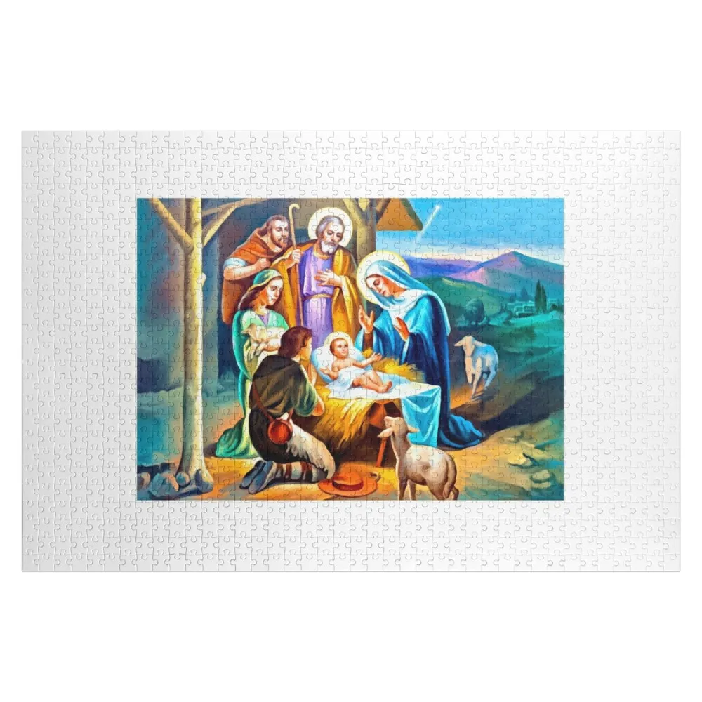 

The Light of Nativity Scene Jigsaw Puzzle Photo Photo Personalized Gifts Personalised Puzzle