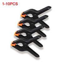 1-10pcs 2inch Wood Clips Type A DIY Plastic Nylon Clamp For Woodworking Tools A-clip Photo Studio Green Background Spring Clamps