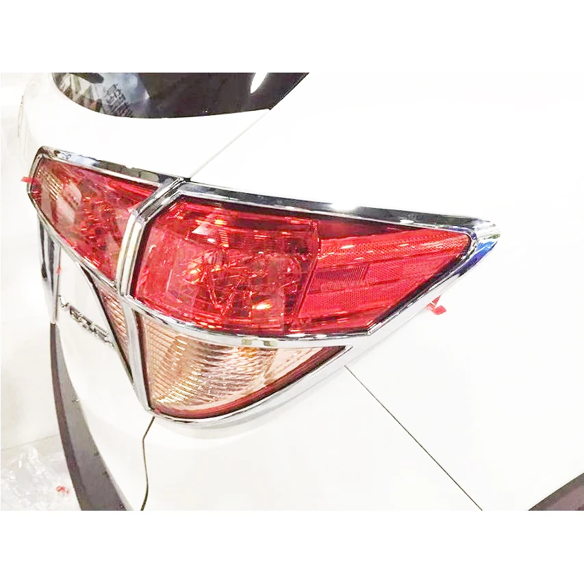 CHROME TAILLIGHT REAR LIGHT LAMP COVER TRIM MOLDING GARNISH STYLING BEZEL GARNISH FOR HONDA VEZEL HRV HRV-V 2016 2017 2018 2019