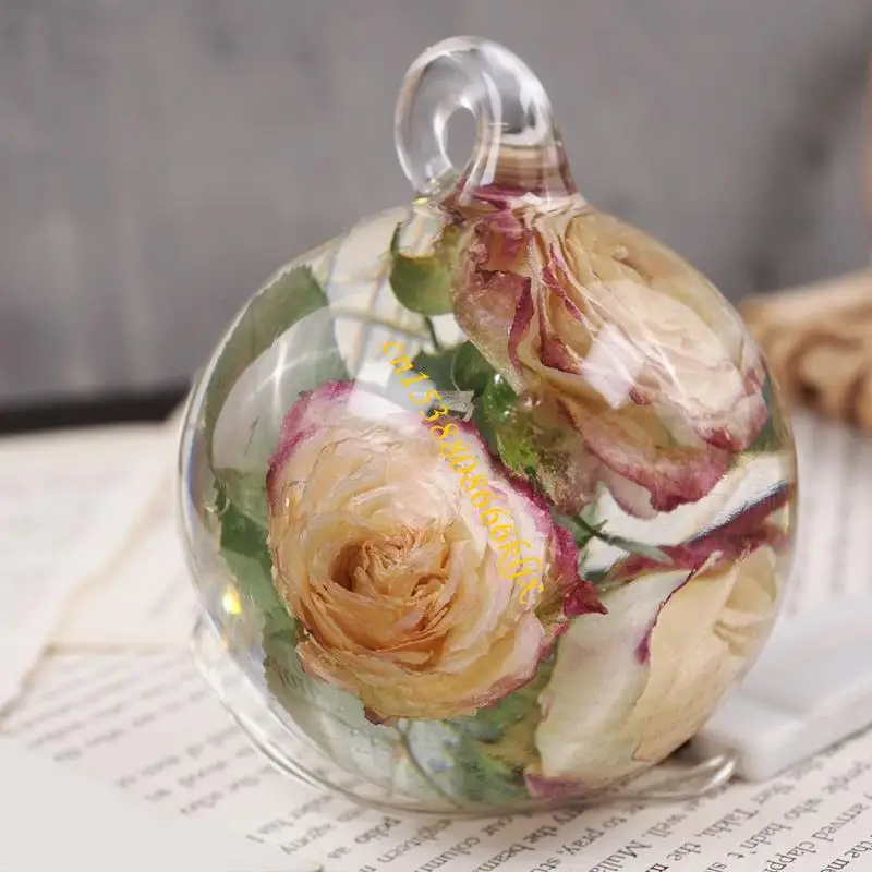 Harzkugelform Anhänger Form Anti -Tränen -Silikonform mit Loch für Kristall -Epoxidwarenprojekte verschiedene Crafting 066c