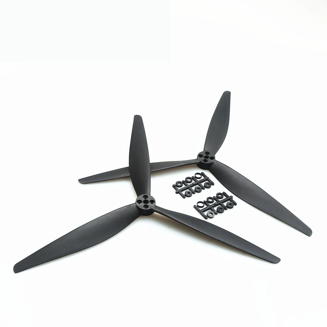 

2Pair 1308 13x8x3 13-Inch 3-Blade Glass Fiber Nylon Propeller Set CW CCW for RC 13-Inch FPV Drone Multicopter DIY Parts