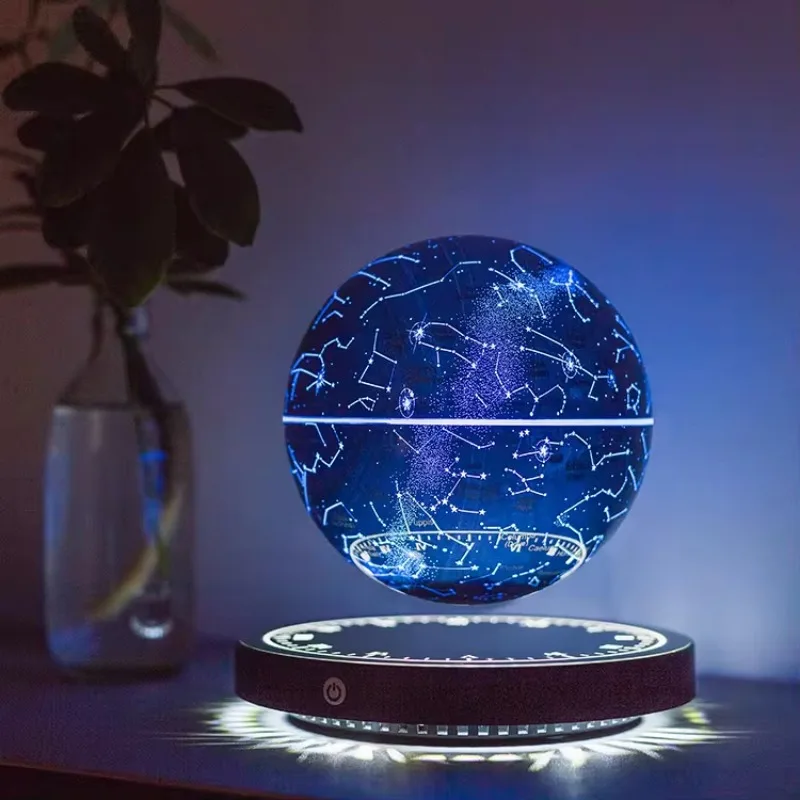 Modern Luxury Living Decorative Decor Led Magnetic Levitation Starry Room Lights Novelty  Levitating Lamp Floating A gift