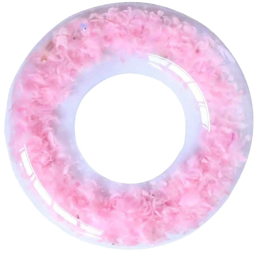 Flotador inflable de piscina duradero de Pvc grueso de 80Cm para adultos, suministros de natación, herramienta de natación, piscina de anillo de natación de Pvc