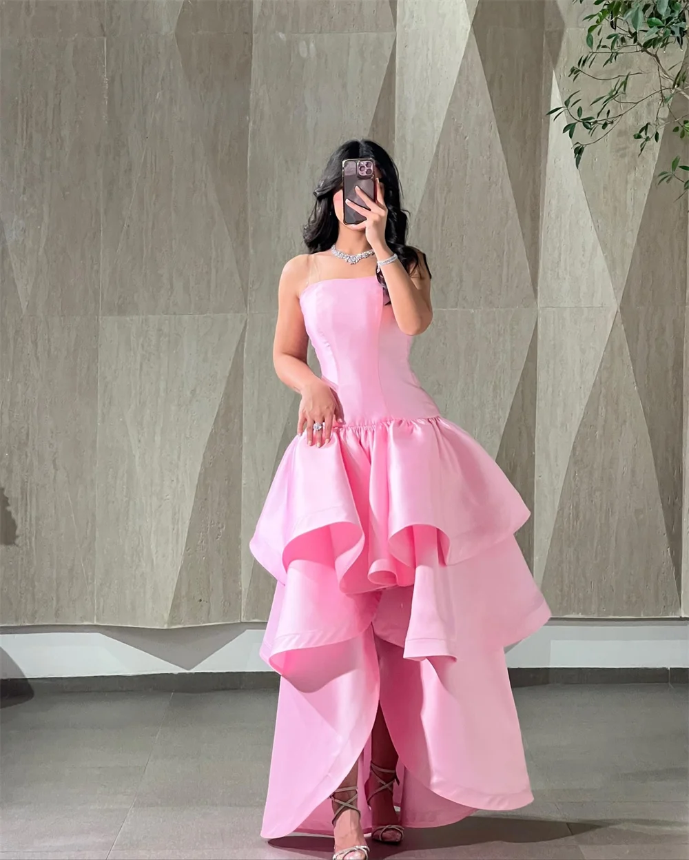 

Elegant Long Ball Mermaid Evening Dress Sleeveless Pleat Woman Party Dress Ankle Length Classic Customized 2025 Prom Gown