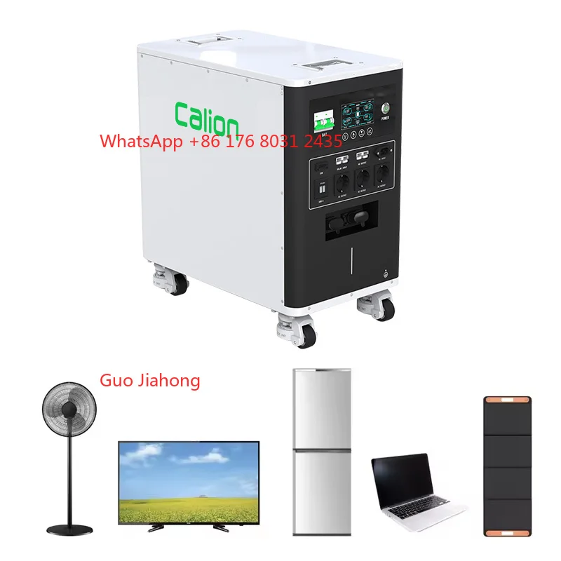 

Portable All-in-one ESS 6.6kwh LiFePO4 Battery with 6.2kw Solar Inverter 51.2v 130Ah Lifepo4 Battery Pack