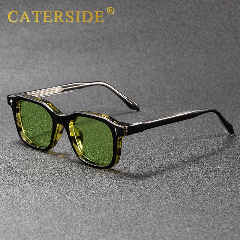 CATERSIDE Mode Einfache Männer Sonnenbrille Hohe Qualität Marke Design Sonnenbrille Frauen Party Im Freien Urlaub Reise Brillen – Detail 3