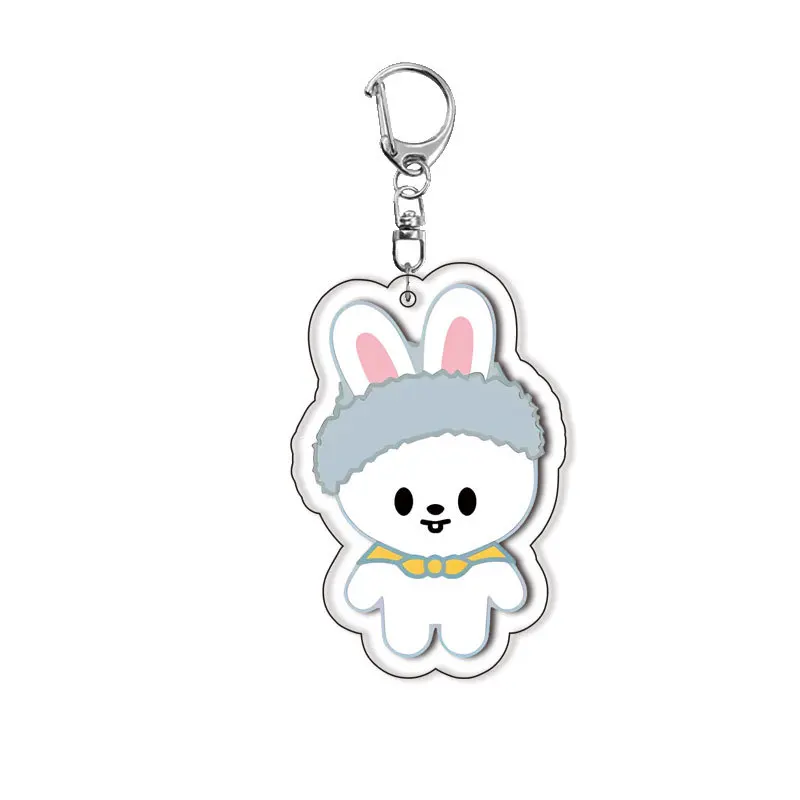 STRAY KIDS ATE POP-UP MD Acrylic Double-Sided Keychain Cute Backpack Charm Layered Design Kpop Merchandise Fan Gift Accessories view 2