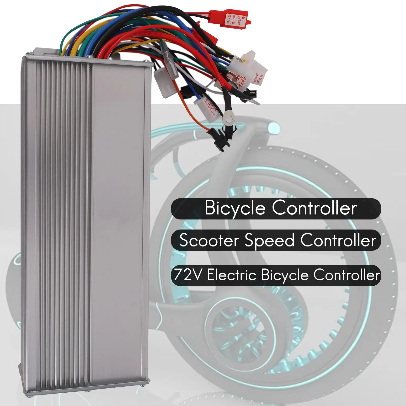 Imagem -02 - Brushless dc Motor Velocidade Controller para Bicicleta Elétrica Scooter 72v 1500w