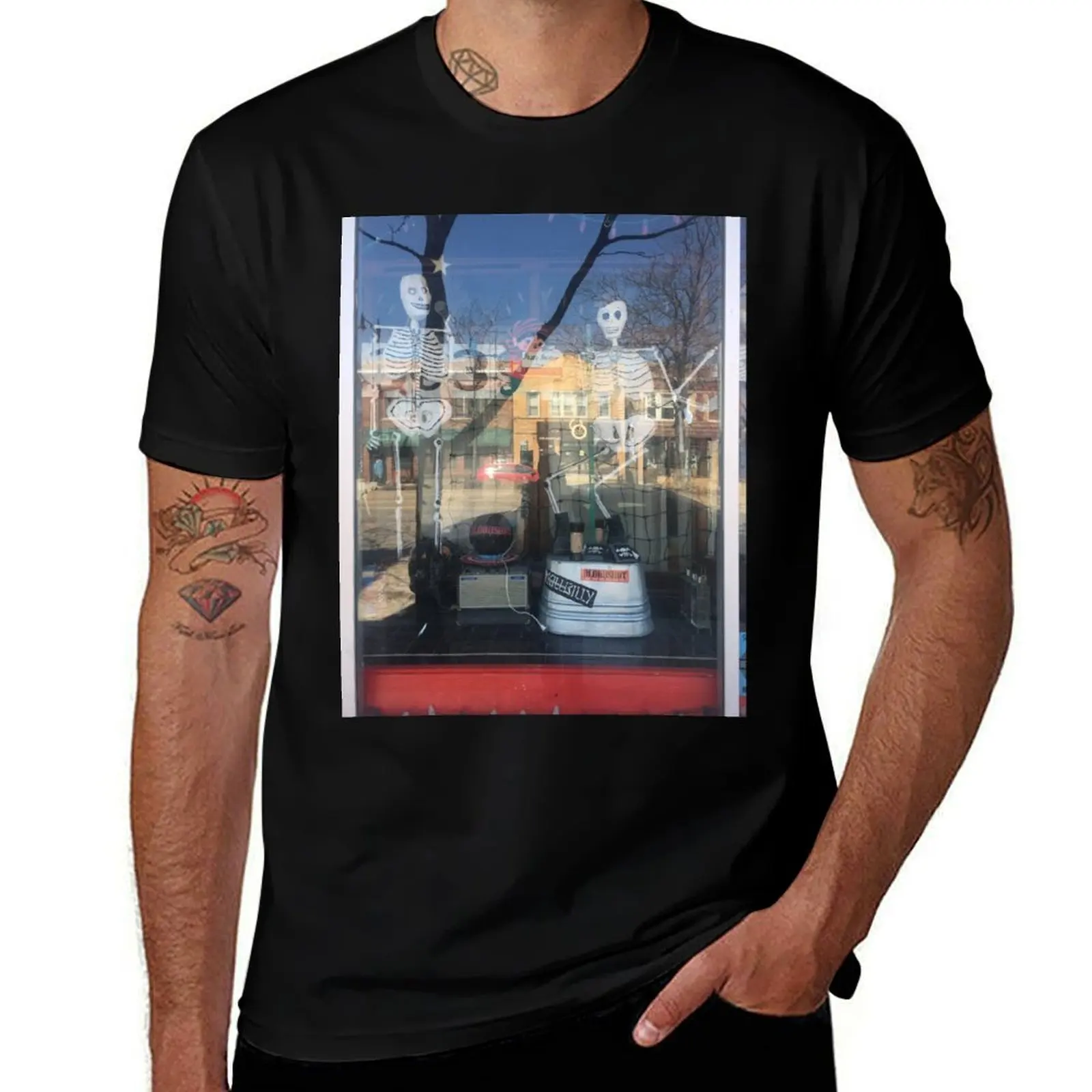 

Urban Saloon Window T-Shirt Work Casual Loose Fit T-Shirt