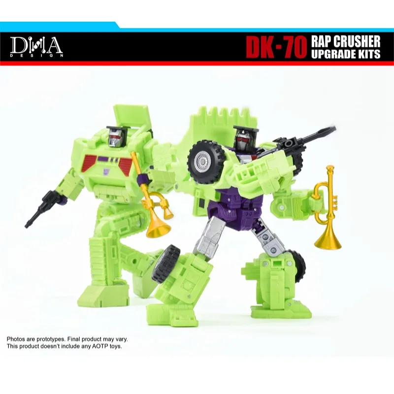 (限定ボーナス付き)DNA DK-70 / DK70 アップグレードアクセサリーセット - SS86 デバステーター (スクラッパー & ボーンクラッシャー) と互換性あり