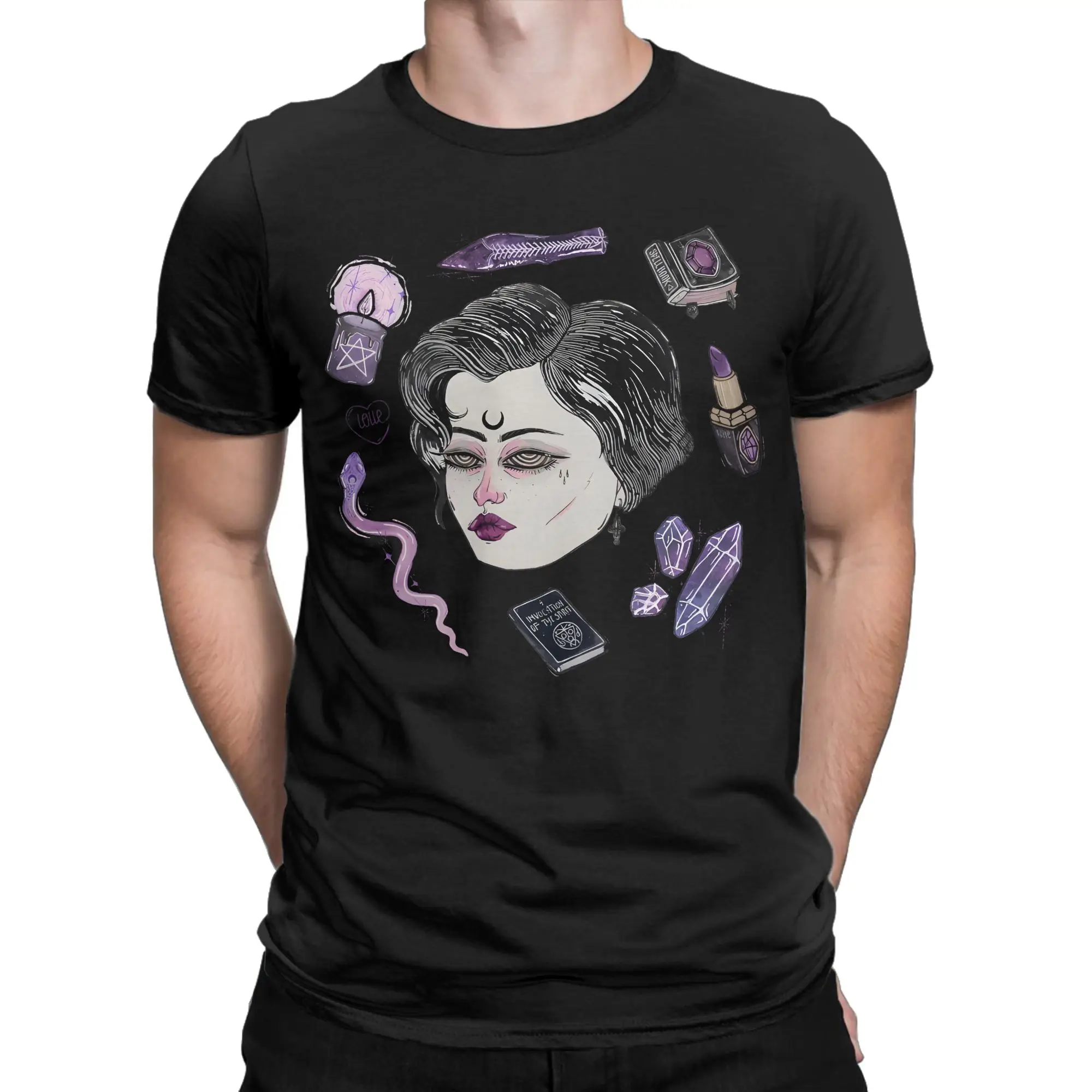 Streetwear T Shirt Summer The Craft  Trendy Cool T-Shirts  100 Cotton Tshirt for Mens Awesome Design Short Sleeve Tops