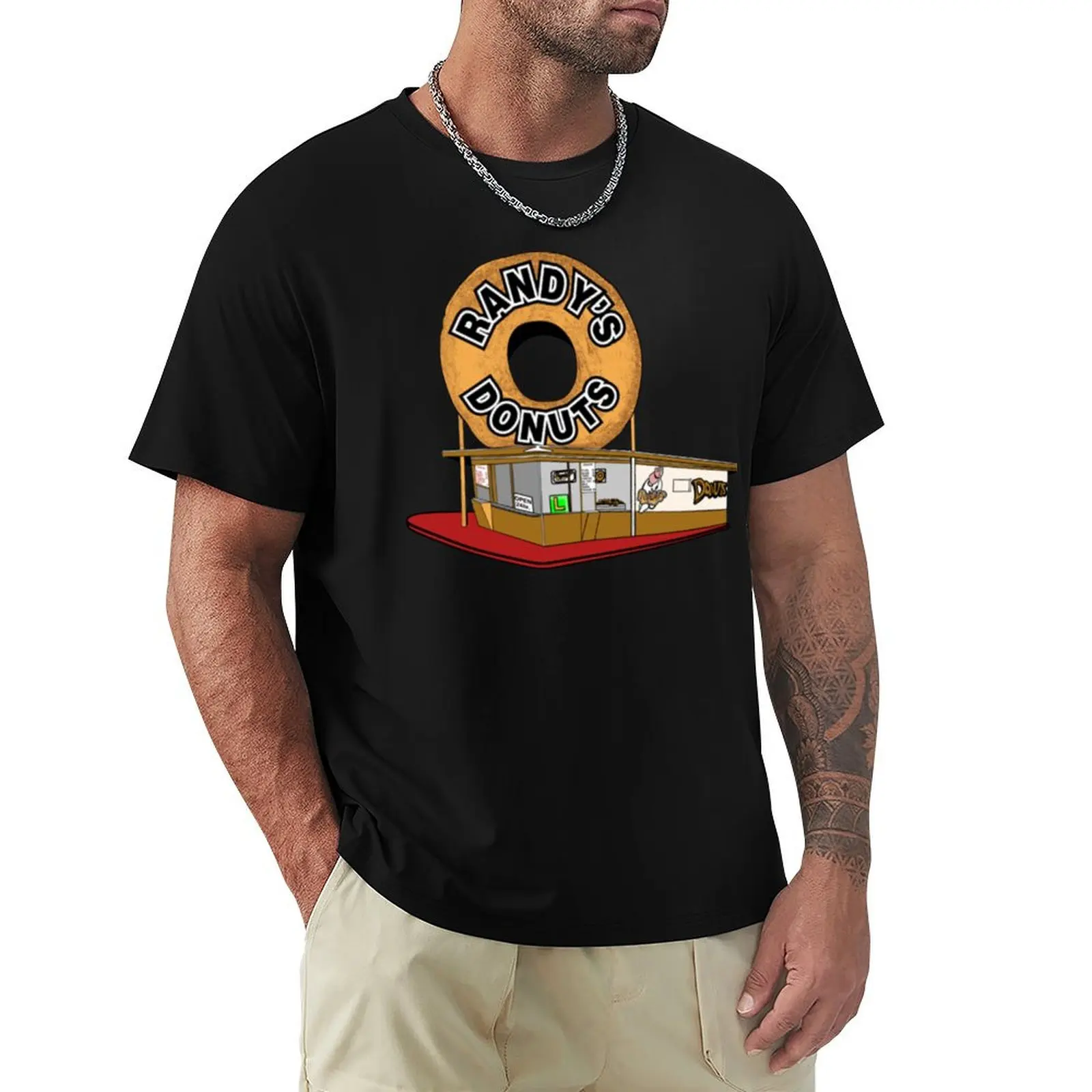 Randys Donuts T-Shirt Holiday Simple Tee Shirt