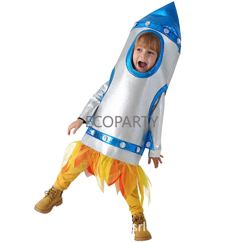 Motoparty rakieta kosmiczna Cosplay kosmiczny kosmos astronauta kostium na Halloween dla dzieci disfraz drop ship ecoparty