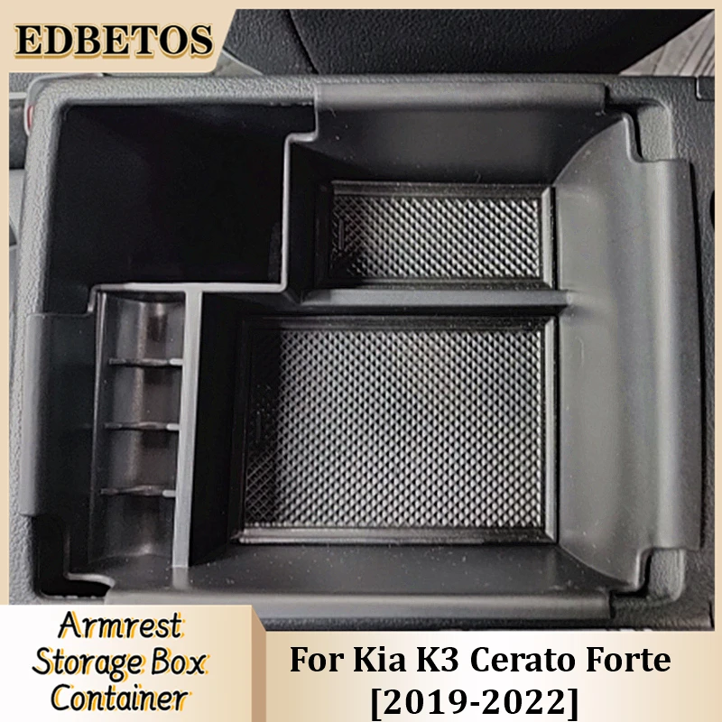 

Car Armrest Storage Box Tray For Kia K3 Cerato Forte BD 2019 2020 2021 2022 2023 Accessories K3 Cerato Forte Glove Box