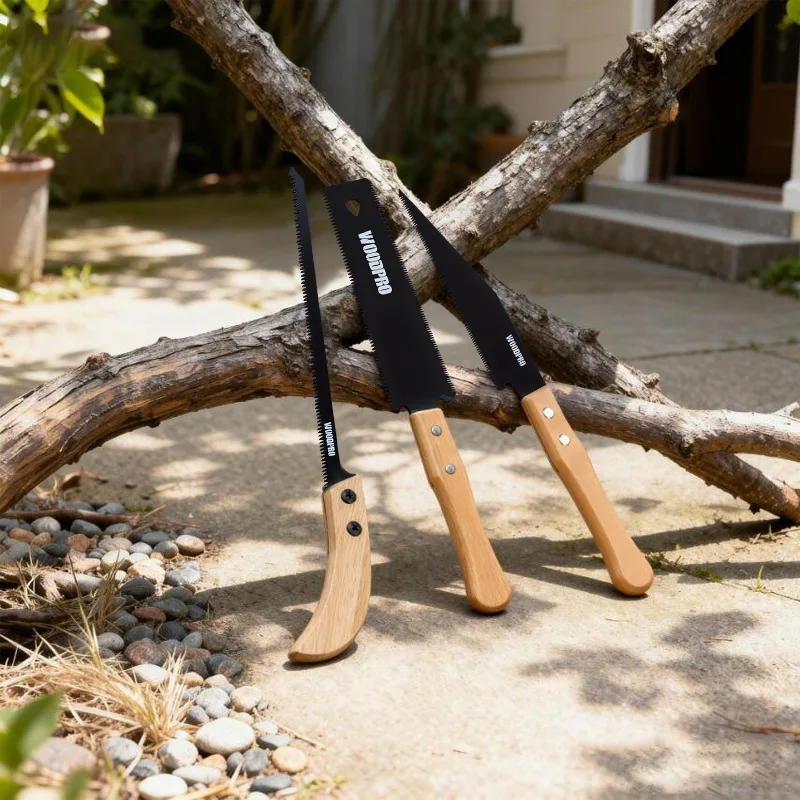 

Ручная пила в японском стиле, односторонняя/двусторонняя пила с мелкими зубьями по дереву SK5, стальная гибкая ручная пила, садовый ручной инструмент для деревообработки