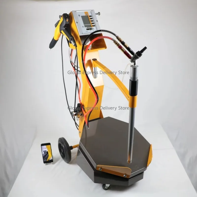 Customized High-Efficiency Vibrating Electrostatic Powder Coating Machine: Manual Spraying for Metal/Steel Substrates