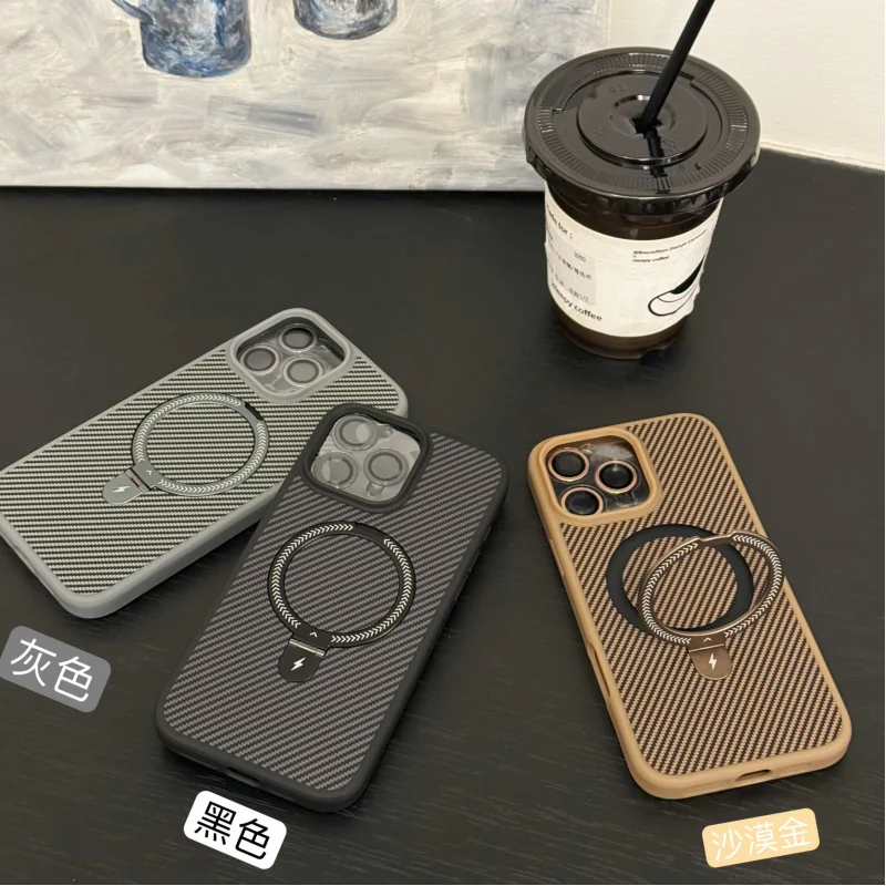 

for iPhone 17 Pro Max Case, Compatible with MagSafe, Ultra-Slim Case with Caseless Touch Feeling,Aramid Fiber Woven
