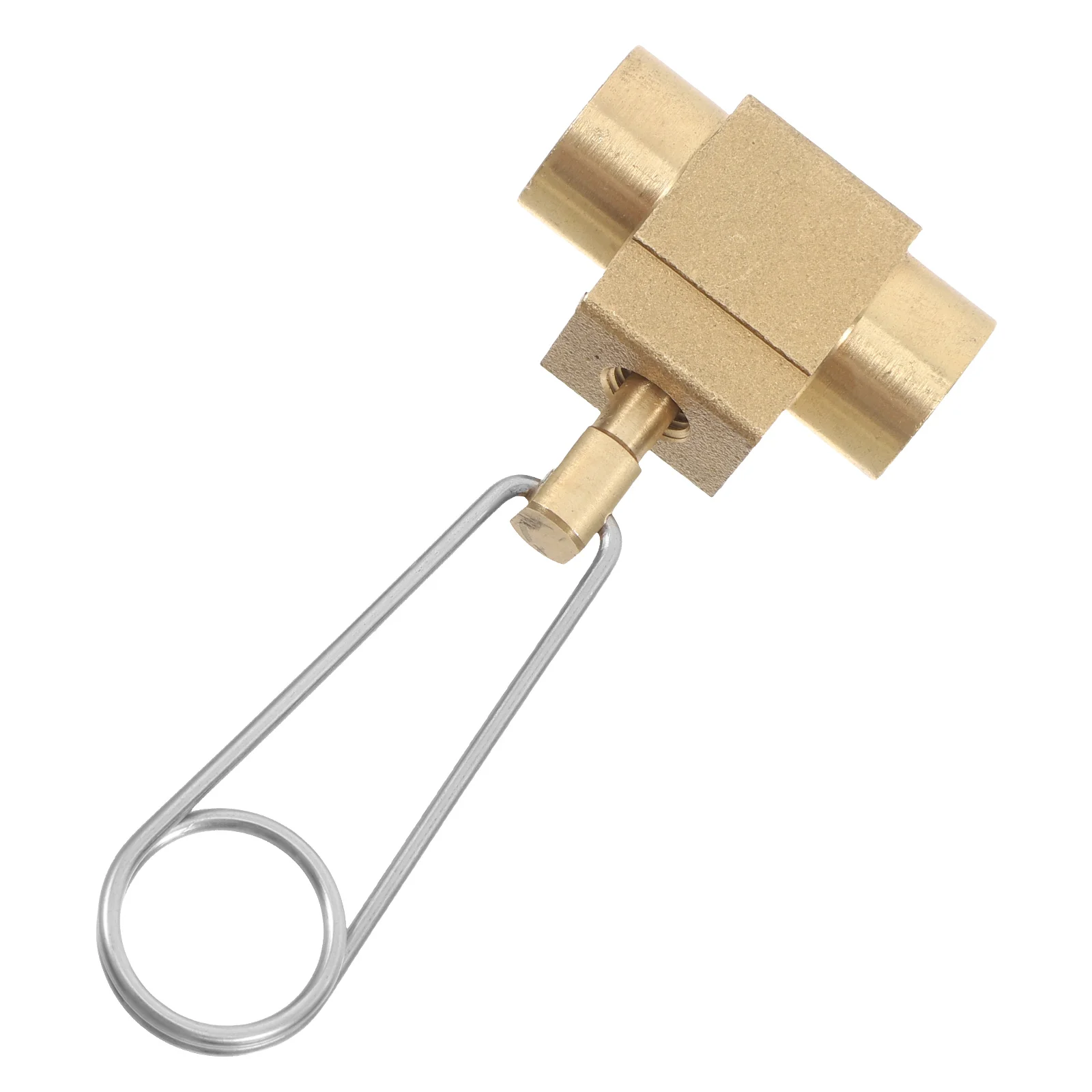 

Air Valve Converter Brass Safe Buddy Heater Accessories Camper Camping Supplies Outdoor Gas Canister Quick for Hiking
