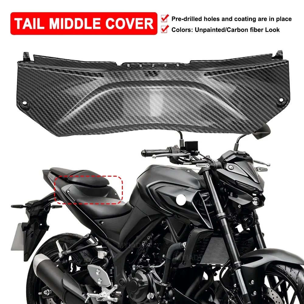

Motorcycle Rear Seat Tail Middle Cover For YAMAHA MT03 MT25 FZ03 MT-25 MT-03 FZ-03 2021-2023 2024 Fairing Cowling Accessories