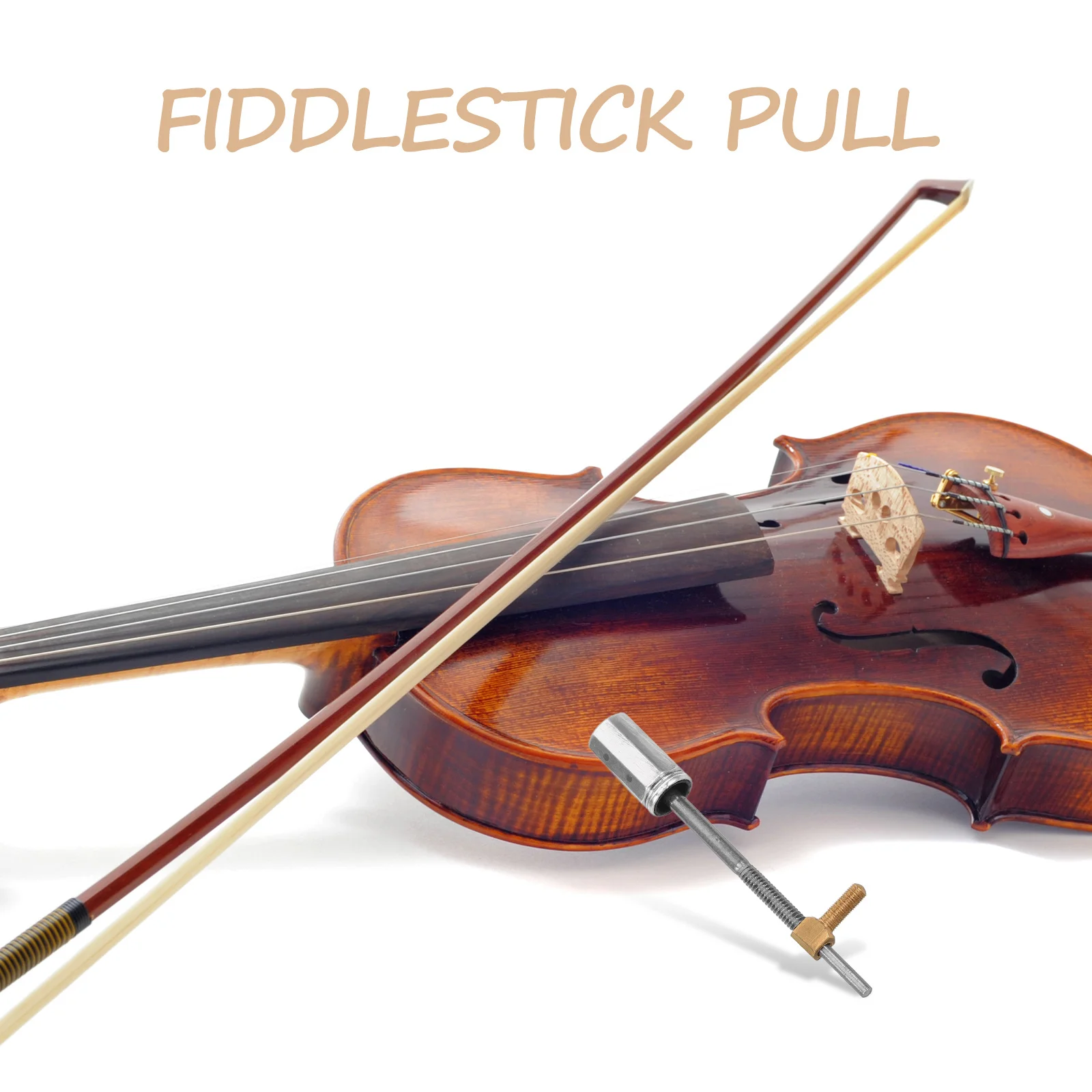 

4/4 3/4 Violin Bow Screw Replacement Metal Frog Part For Violinist Durable Repair Tool String Instrument Accessories