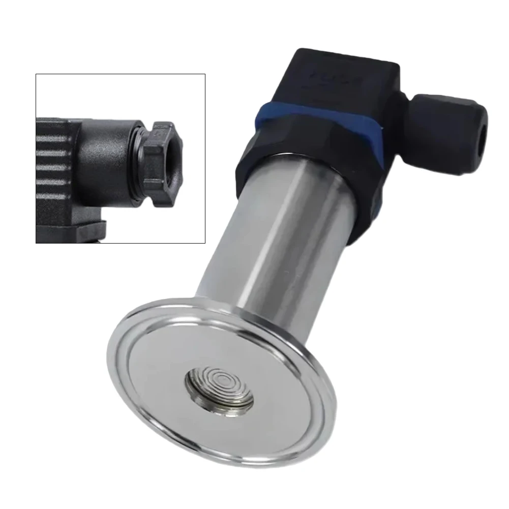 Diaphragm Pressure Transmitter Built for Sanitary Environments with Planar Thin-Film Sensor and Clamp Mounting 0-30 MPa Capacity